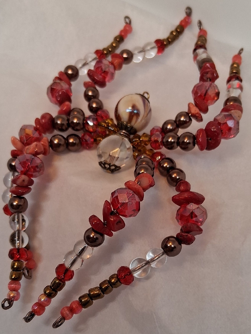 BEADED SPIDER SUNCATCHER